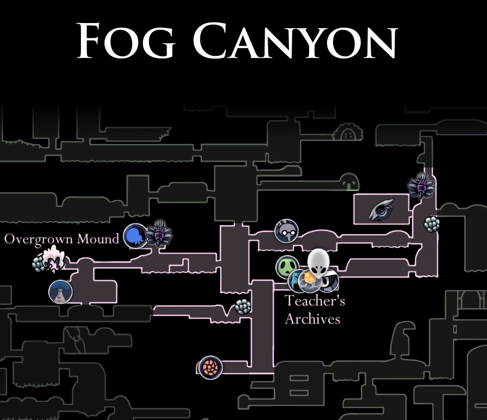 Fog Canyon Map